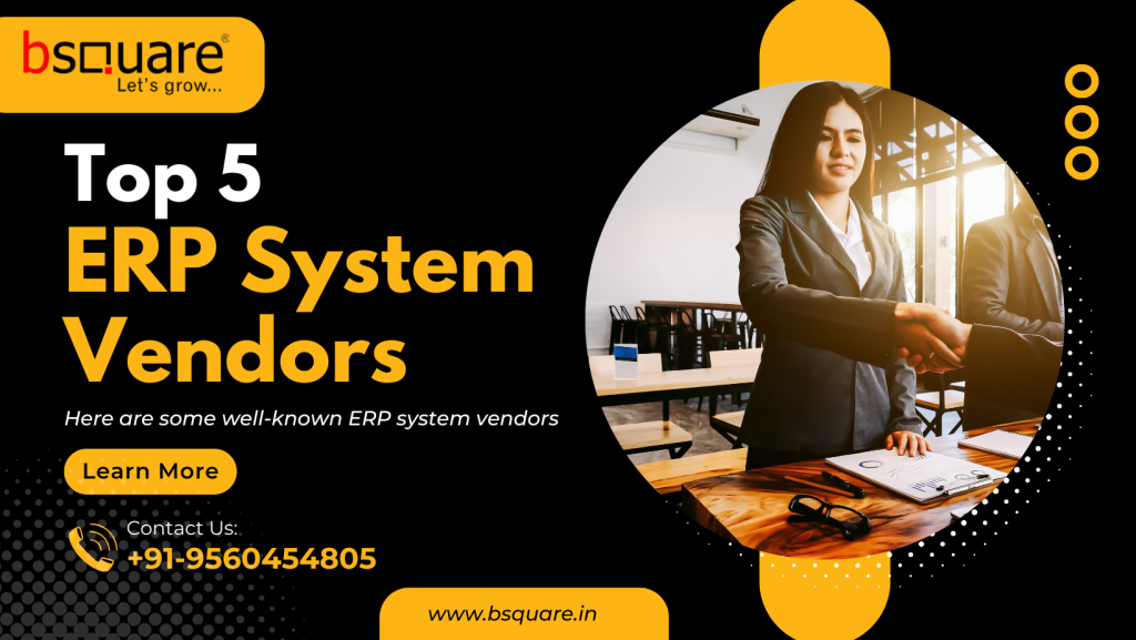 erp system vendors