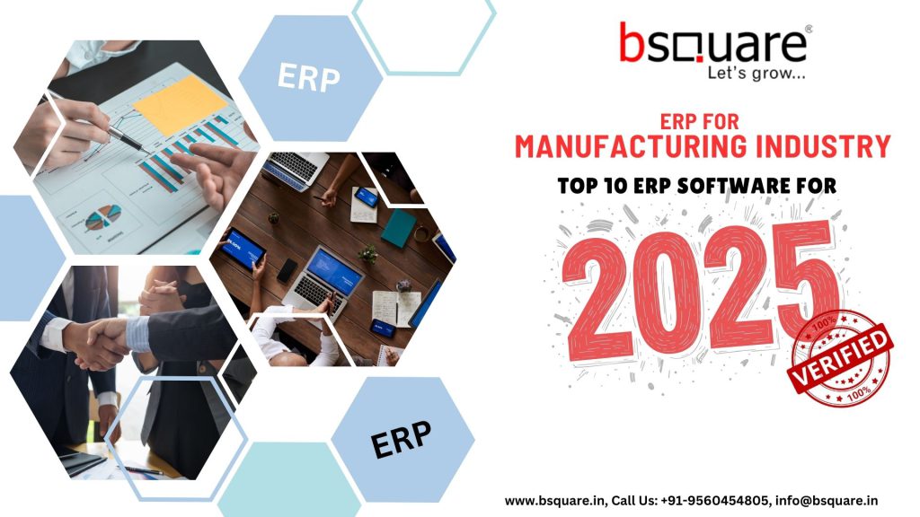 Best erp for manufacturing industry