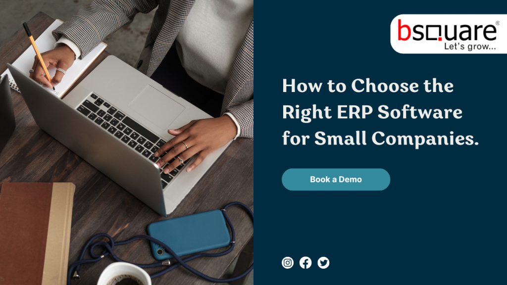 ERP Software for small companies