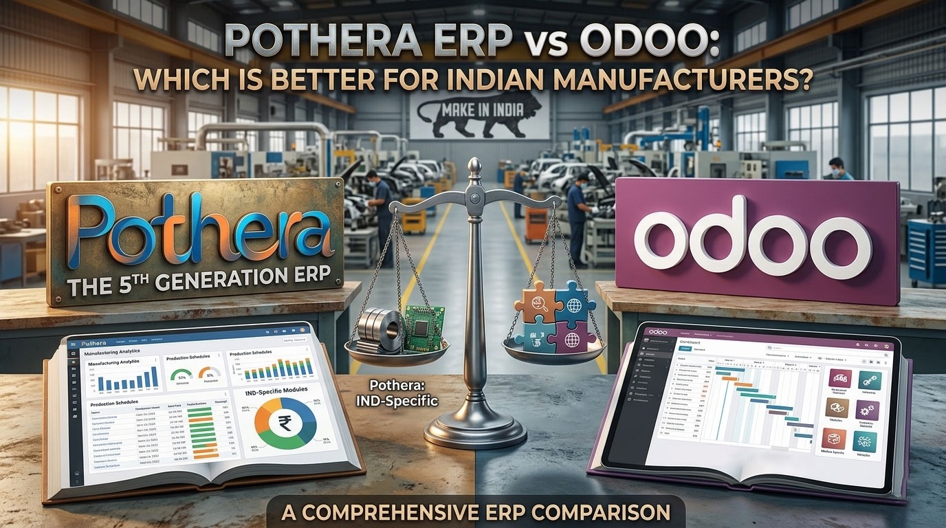 Odoo vs Pothera ERP India
