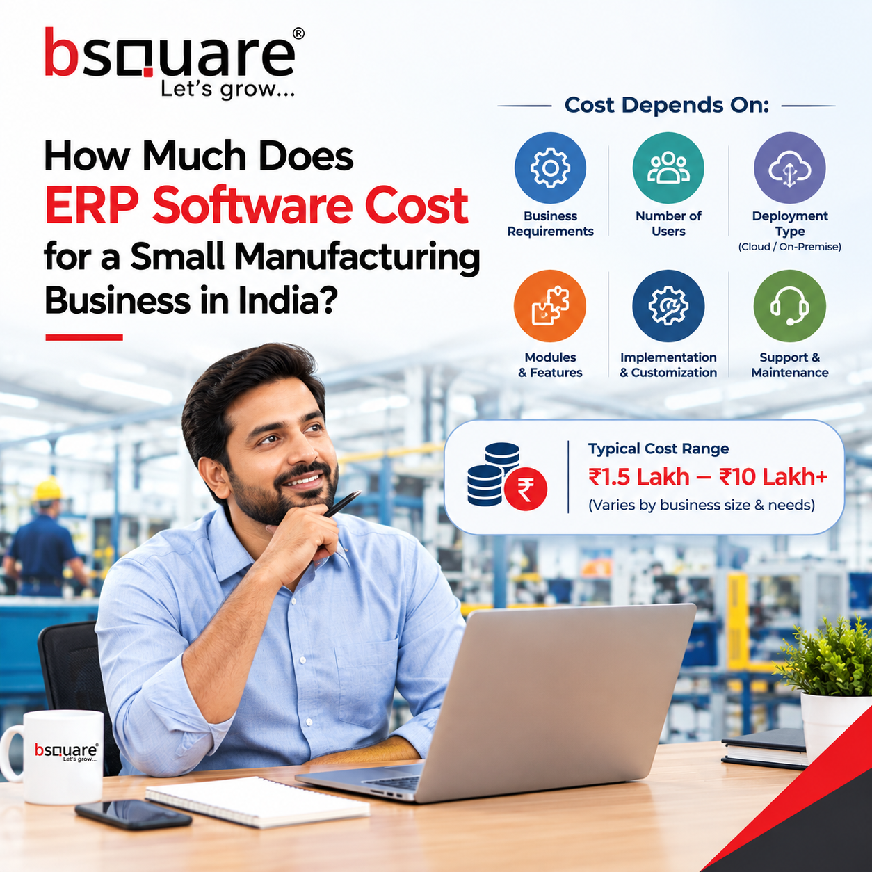 ERP Software Cost for a Small Manufacturing Business